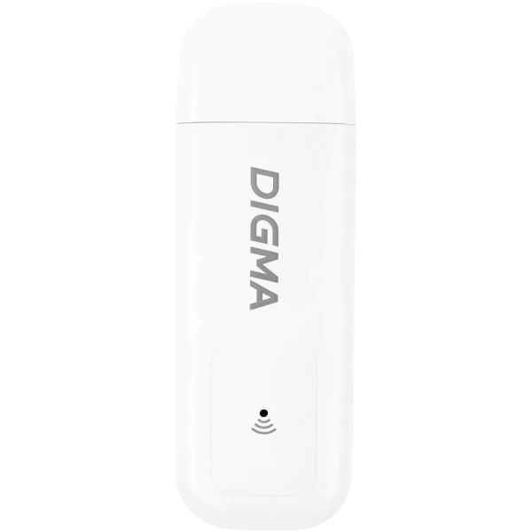 Модем Digma Dongle WiFi DW1960 3G/4G, белый