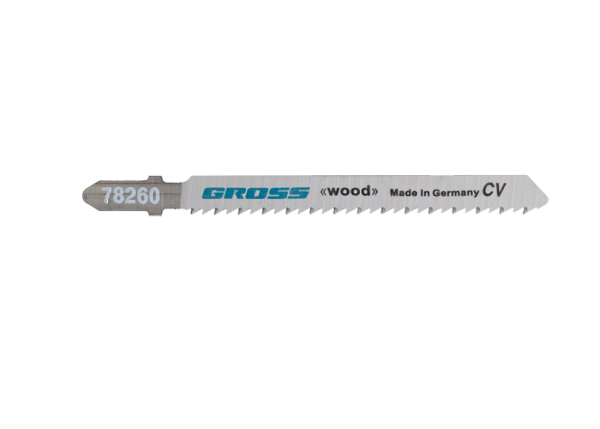 Пилка для электролобзика GROSS по дереву, 2 шт. ( 3103L - T301DL )