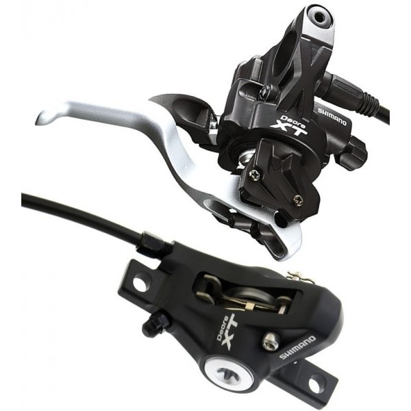 Тормоз дисковый Shimano DEORE XT BL-M775A(L), BR-M775(F) черный передний